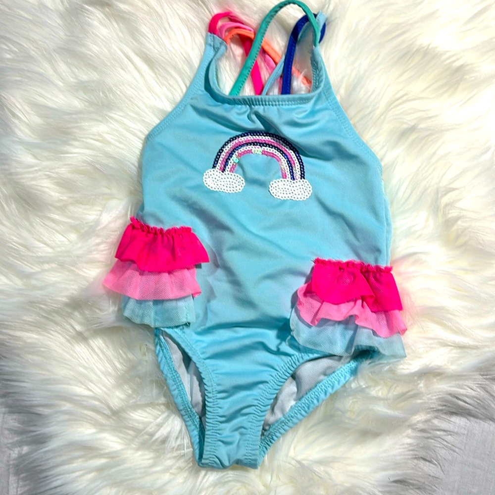 Penelope Mack Rainbow swimsuit 3T